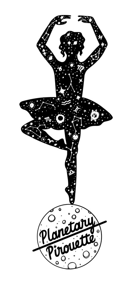 Planetary Pirouette Logo Dancer