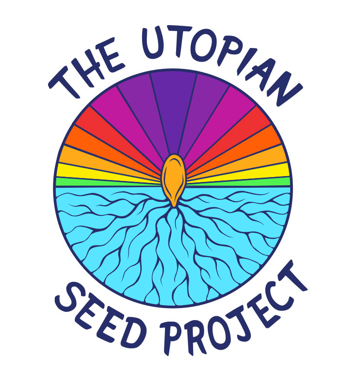Utopian Seed Project Logo Original Lettering