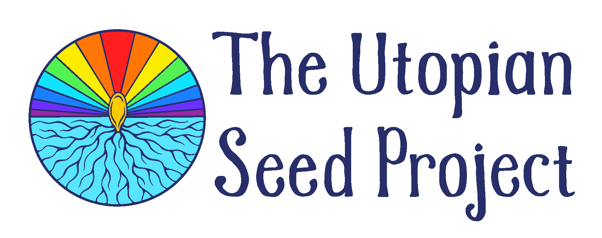 Utopian Seed Project Logo Rainbow